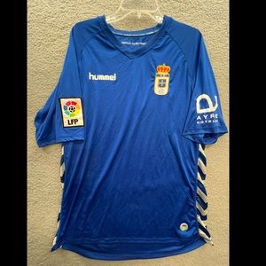Hummel Real Oviedo Mens Soccer Jersey XXL